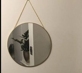 There are tons of ways to makeover an old mirror, but we're obsessed with this 30-minute flip