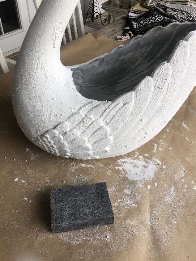 how i turned an ugly duckling into a beautiful swan planter
