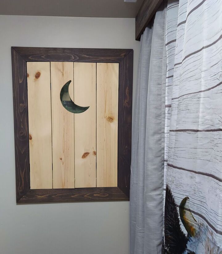 luna creciente persianas de la ventana, Admira lo que has hecho