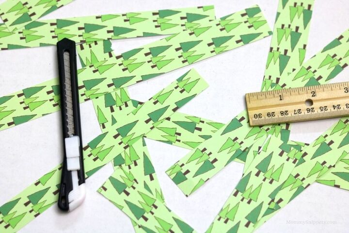 tutorial de un fcil adorno de papel trenzado anagrama navideo
