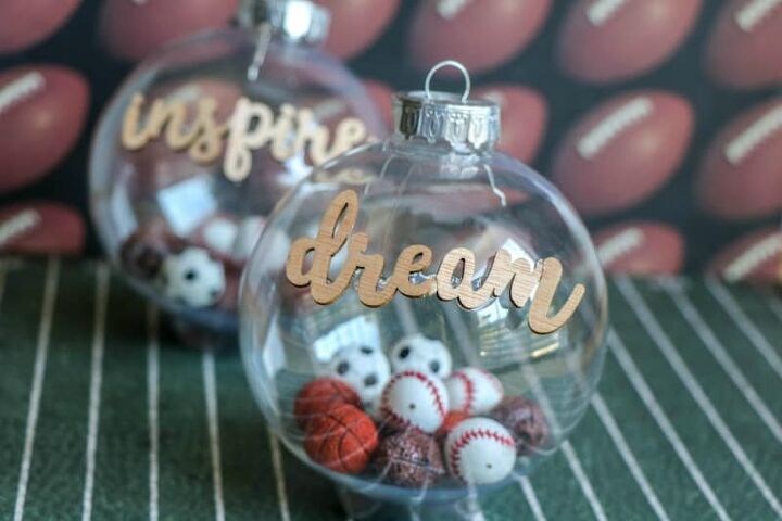 Sports Themed Christmas Ornaments  Hometalk