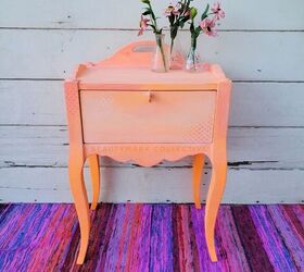 cute nightstand makeover