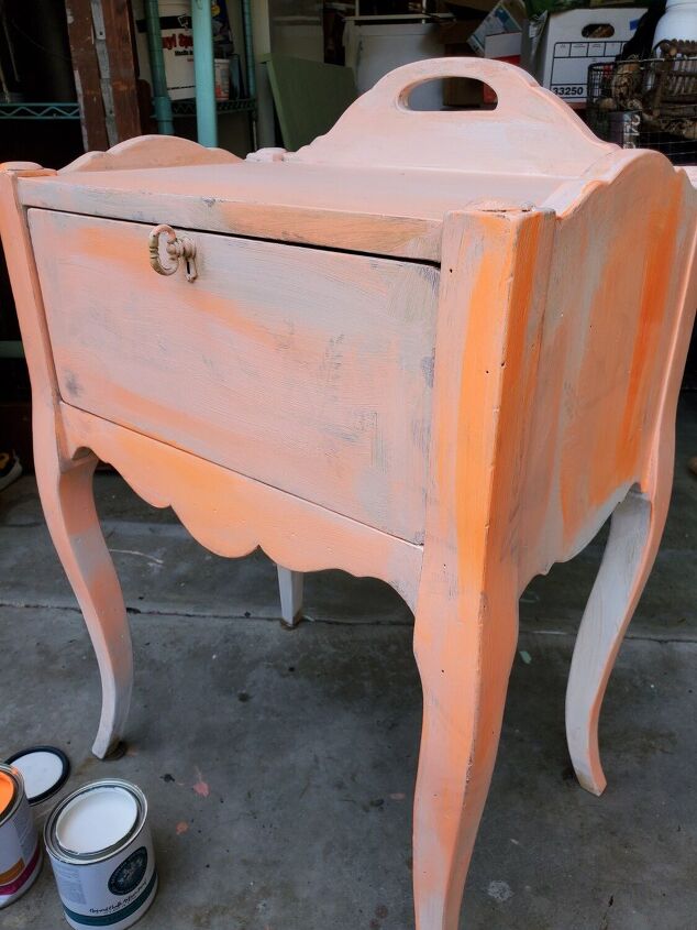 cute nightstand makeover