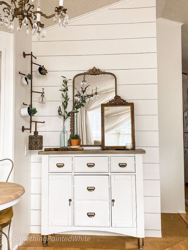 how to install shiplap with a paint pen or sharpie shiplap, AFTER