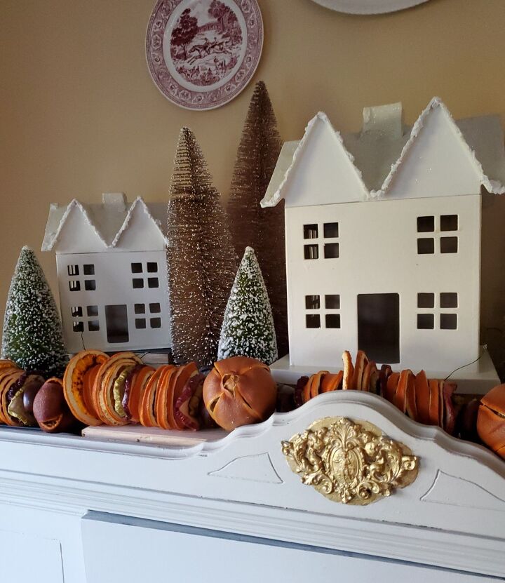18 das melhores ideias de decorao de outono para comear a planejar sua casa, Guirlanda de frutas e castanhas desidratadas