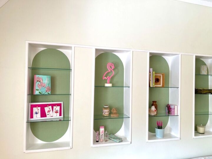 s 15 creative ways to fill your home with color, Apply colorful bookcase backing