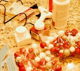 christmas ornament topiary tutorial