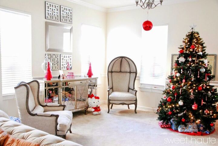 christmas ornament topiary tutorial