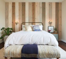 20 stunning wall ideas you should see before choosing paint colors, Put up a wood accent wall