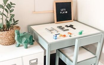 Mesa de Lego para niños DIY