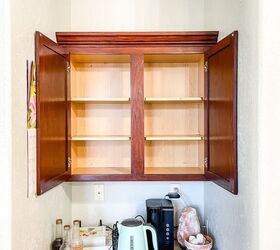 Take down that kitchen cabinet and use it in this much lovelier way