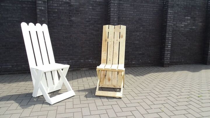 s 20 budget friendly outdoor furniture ideas, These attractive pallet chairs