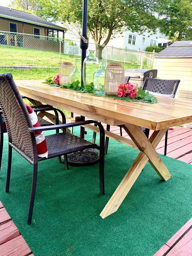 s 20 budget friendly outdoor furniture ideas, This beautiful large outdoor table
