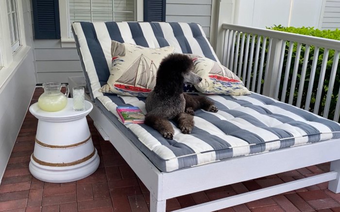 20 Easy Diy Outdoor Furniture Projects, Dog Friendly Outdoor Furniture