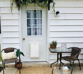 s 18 genius ways to brighten up your decor with fake plants, Mini Porch Pergola