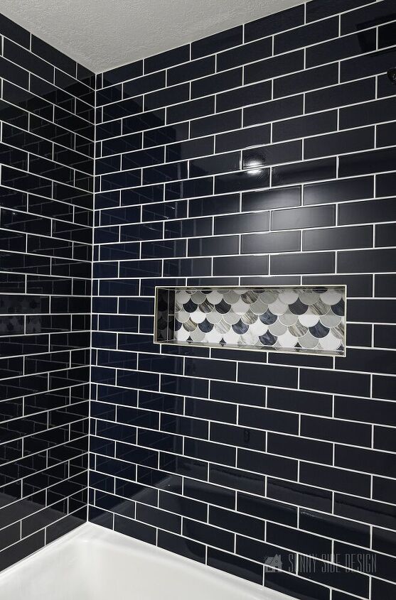 s 15 gorgeous ideas that ll make you want to rip out your whole bathroom, Tile your shower wall