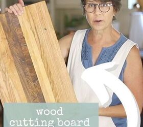 Manera fácil de mantener tu tabla de cortar de madera