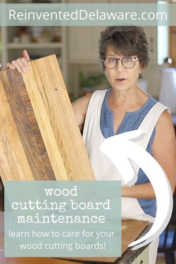 easy way to maintain your wood cutting board