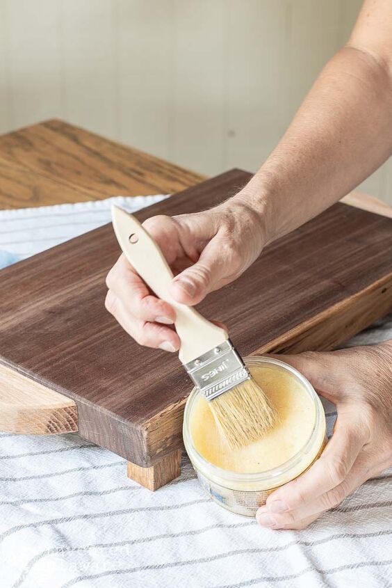maneira fcil de manter sua tbua de corte de madeira