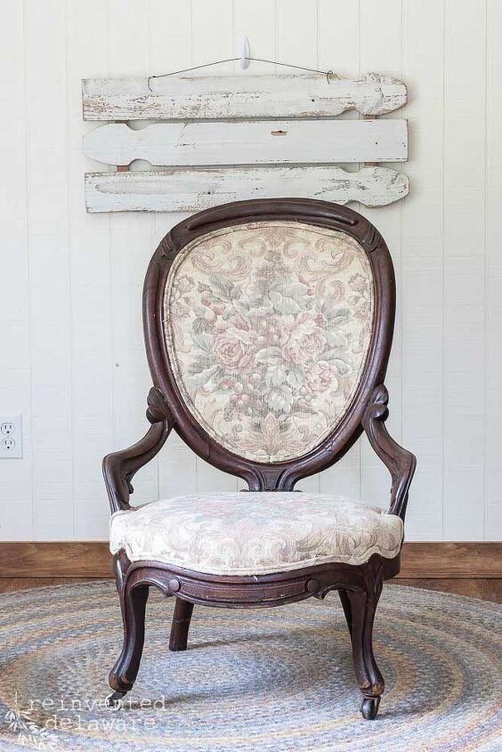 how to recover a chair victorian chair