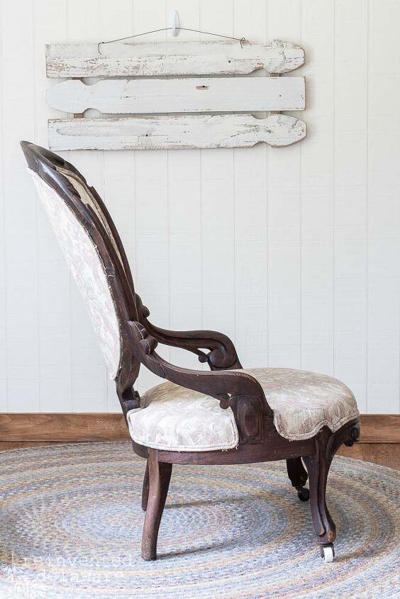 how to recover a chair victorian chair