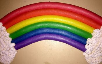  Macarrão de piscina arco-íris