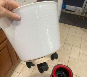making a rolling cleaning bucket for around 6