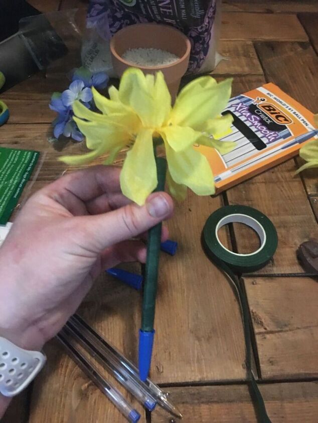 canetas florais fceis