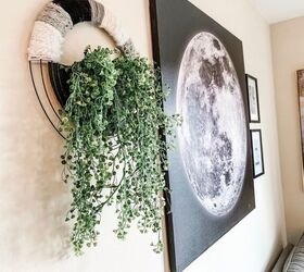 s 18 green decor ideas for people with a black thumb, This Boho faux wall planter