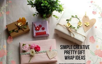  Ideias simples, criativas e bonitas para embrulhar presentes - Um post sobre DIY.