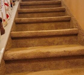 how i made my basement steps look like a million bucks