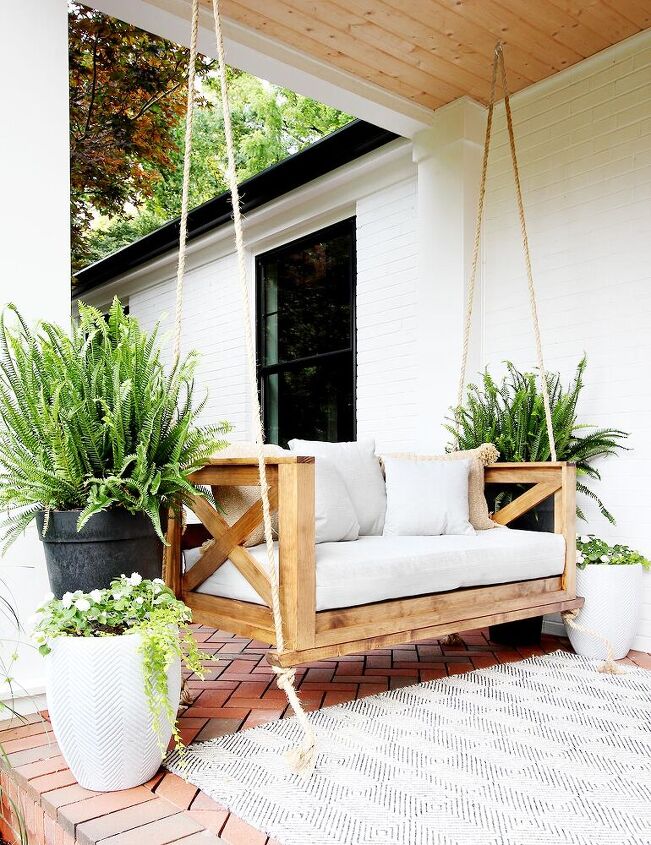 s 16 ideas that ll help you soak in the last weeks of summer, This original porch swing
