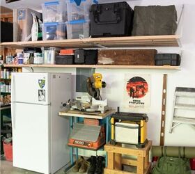 s 18 easy shelving storage solutions that will change your life, Install heavy duty garage shelves