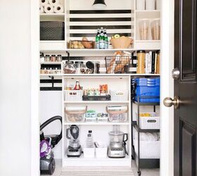 s 18 easy shelving storage solutions that will change your life, Use a bookshelf in your pantry