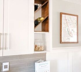 s 18 easy shelving storage solutions that will change your life, Install a built in wine rack