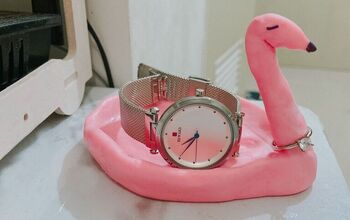 Organizador de Joyas de Arcilla Airdry Flamingo