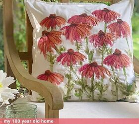 a new summer flower pillow
