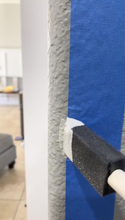 painting hack how to get less bleeds with blue painters tape