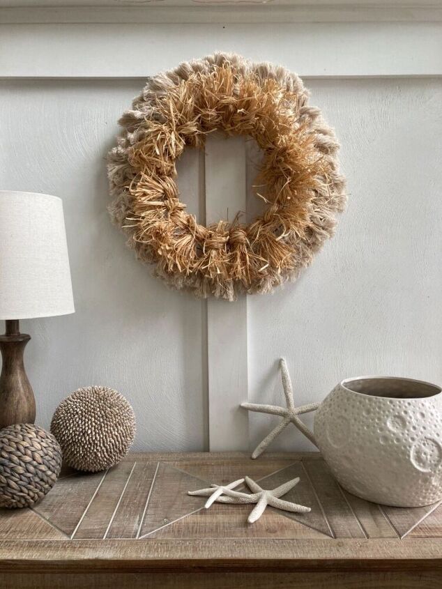 fall boho wreath dollar tree hack