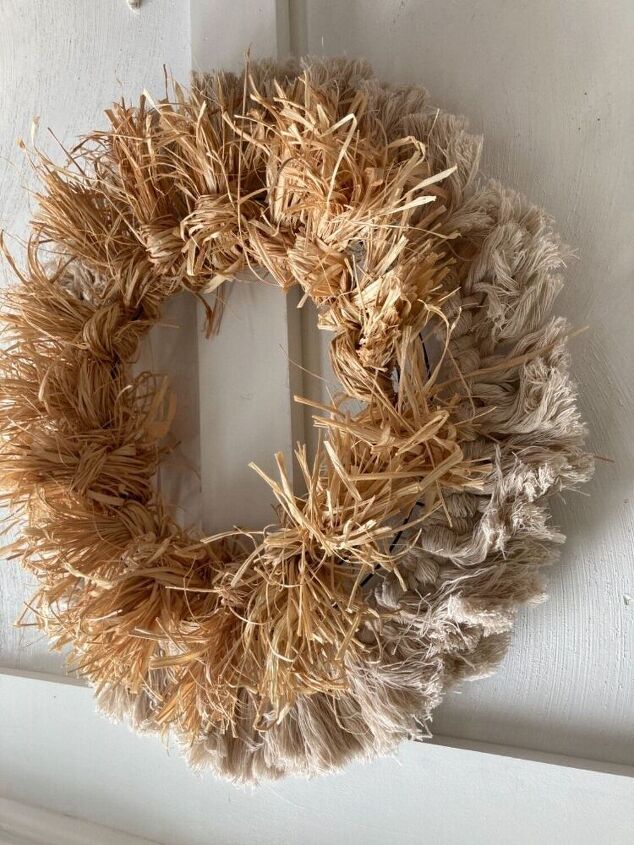 Fall boho wreath