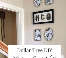 Faux Vintage Wall Decor: Dollar Tree DIY