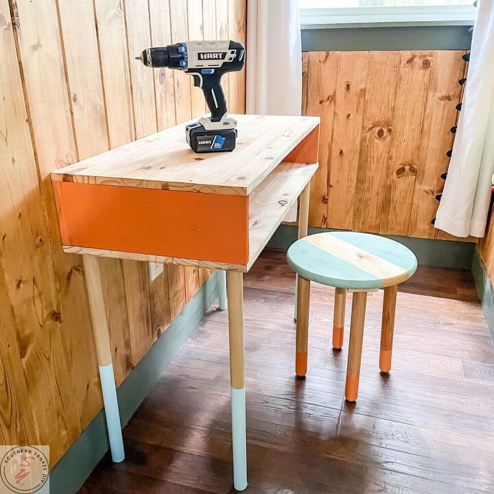 easy to build diy kid desk chair plus my favorite budget finds