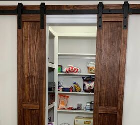 s 13 gorgeous reasons why we re so not over the barn door trend, His rustic pantry doors