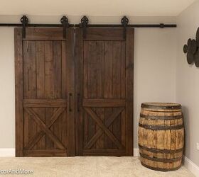 s 13 gorgeous reasons why we re so not over the barn door trend, Her industrial farmhouse double barn doors