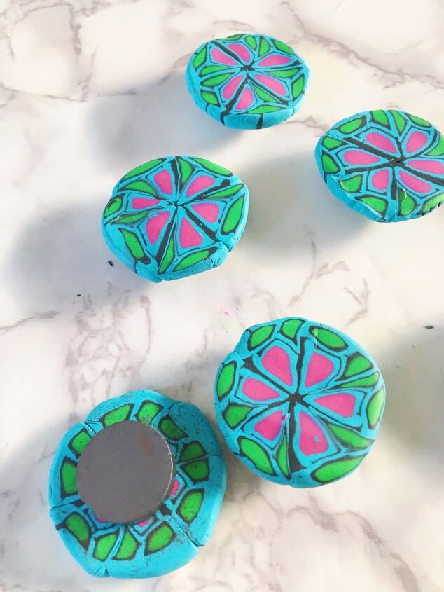 s 17 fun family projects to enjoy before summer ends, These pretty clay magnets