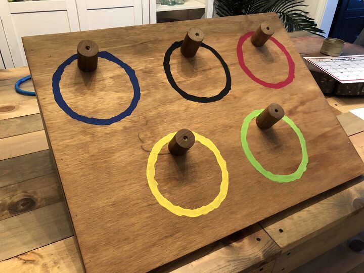 s 17 fun family projects to enjoy before summer ends, A backyard ring toss game