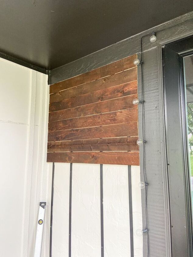 diy wood cladding wall add some affordable warmth curb appeal