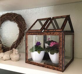 s 18 dollar tree hacks too cute not to try, Build a creative picture frame terrarium