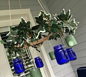 s 18 dollar tree hacks too cute not to try, Create a chandelier from hula hoops