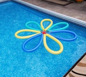 s 18 dollar tree hacks too cute not to try, Turn pool noodles into a cute float